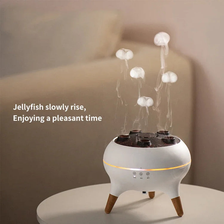 Dynamic Jellyfish Aroma Air Diffuser Essential Oil Vaporiser 250ml Remote Control With 7 Night Lights