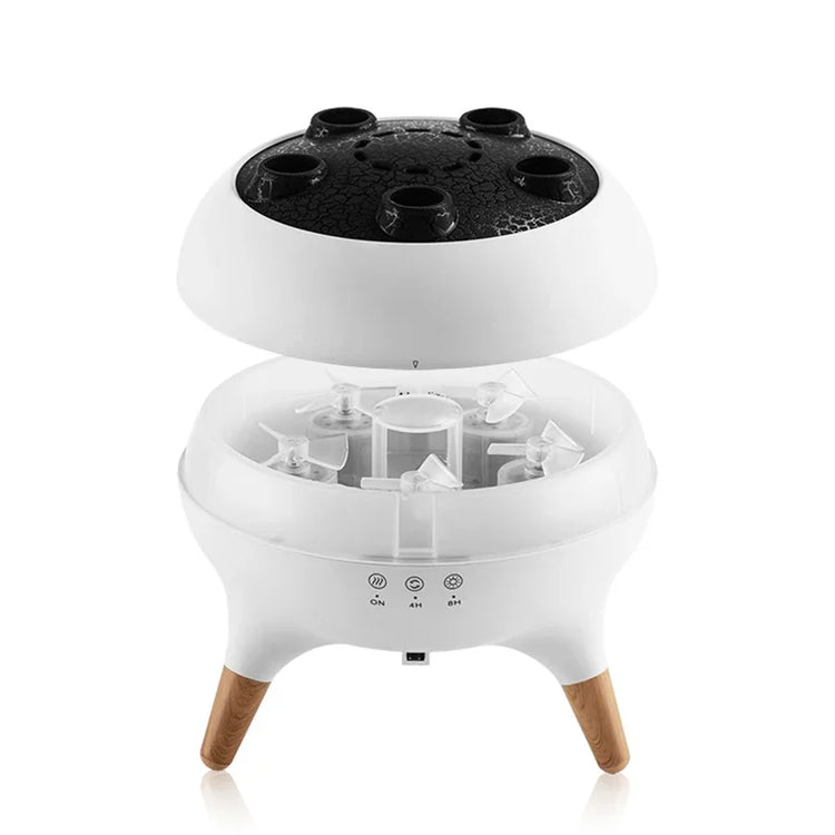 Dynamic Jellyfish Aroma Air Diffuser Essential Oil Vaporiser 250ml Remote Control With 7 Night Lights