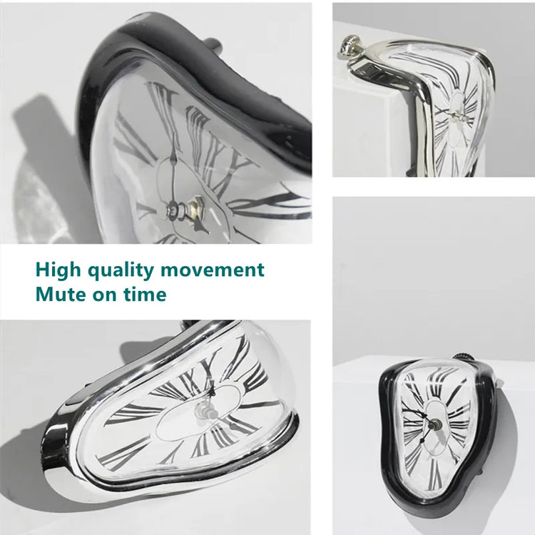 Dali Melting Wall Clock Salvador Dali Style Home Decor Office Supplies-Keep Melbourne Marvellous Official Store