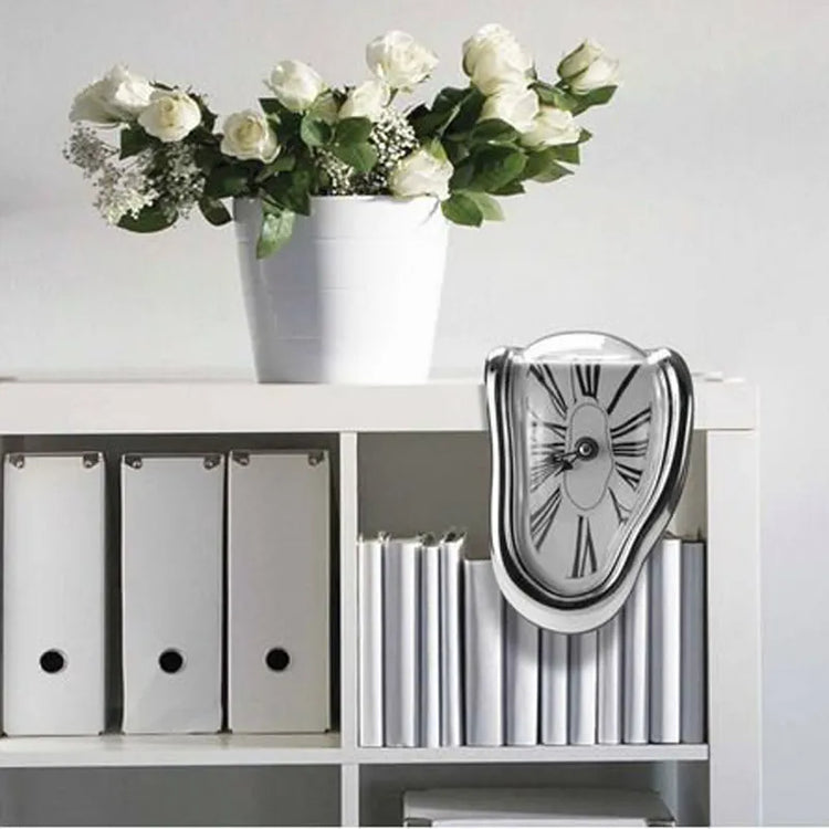 Dali Melting Wall Clock Salvador Dali Style Home Decor Office Supplies-Keep Melbourne Marvellous Official Store