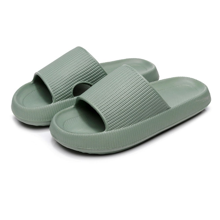 Soft Cloud Slides 4cm Thick Home Mules Shoes-Keep Melbourne Marvellous Official Store