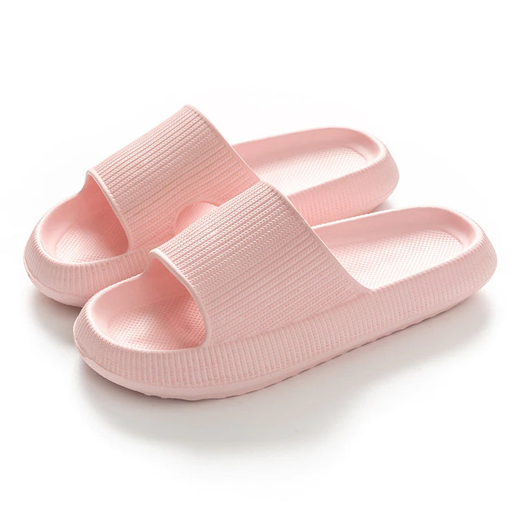 Soft Cloud Slides 4cm Thick Home Mules Shoes-Keep Melbourne Marvellous Official Store