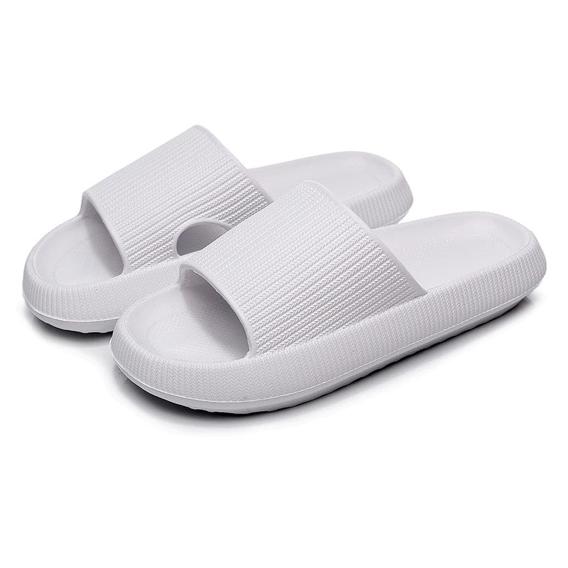 Soft Cloud Slides 4cm Thick Home Mules Shoes-Keep Melbourne Marvellous Official Store