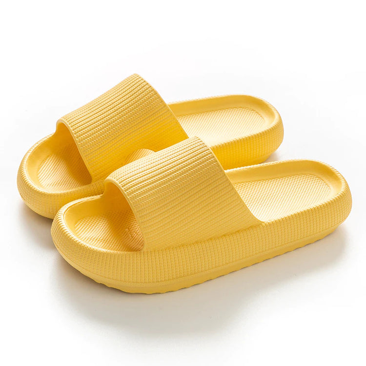 Soft Cloud Slides 4cm Thick Home Mules Shoes-Keep Melbourne Marvellous Official Store