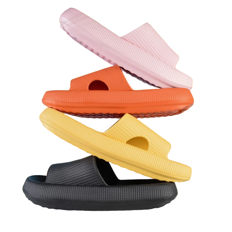 Soft Cloud Slides 4cm Thick Home Mules Shoes-Keep Melbourne Marvellous Official Store
