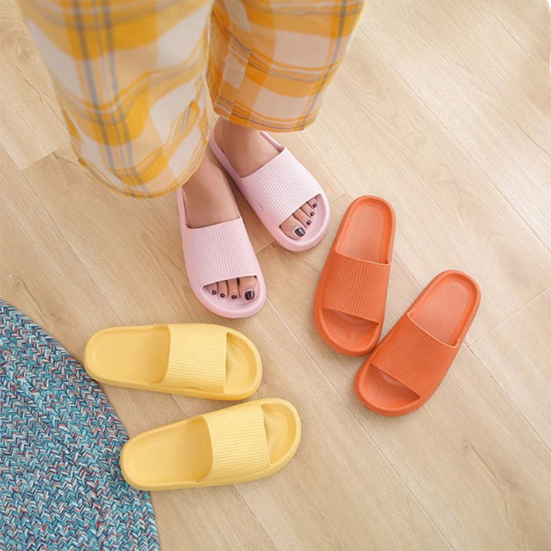 Soft Cloud Slides 4cm Thick Home Mules Shoes-Keep Melbourne Marvellous Official Store