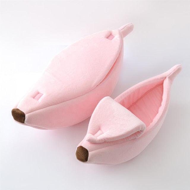 Banana Boat Calming Cosy Cat Pets Bed - Warm and Comfy-Keep Melbourne Marvellous Official Store