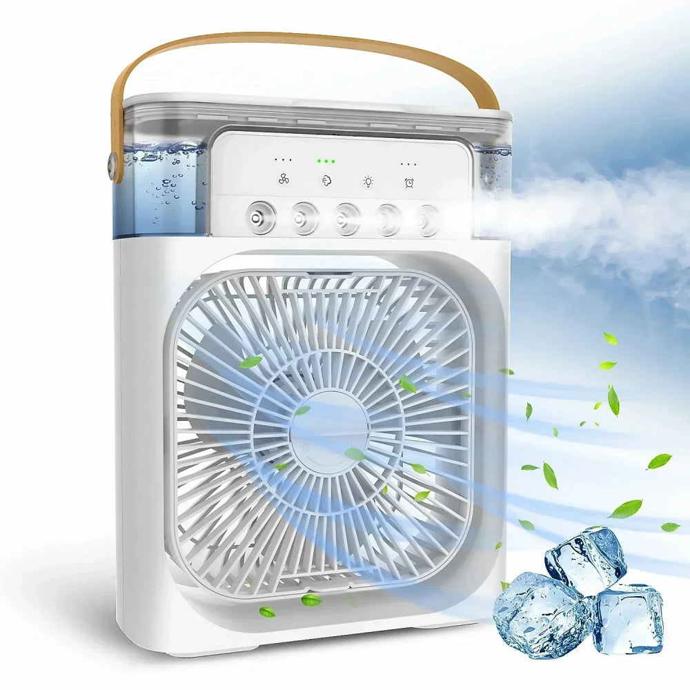 HydroCooler Fan Air Conditioner Home Small USB Evaporative Water Mist Cooler Portable Humidifier from Keep Melbourne Marvellous Official Webstore
