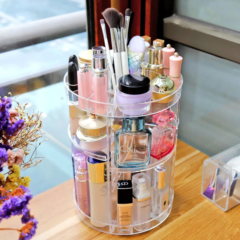 Best & hottest beauty, health & makeup - like this rotating carousel cosmetics organiser