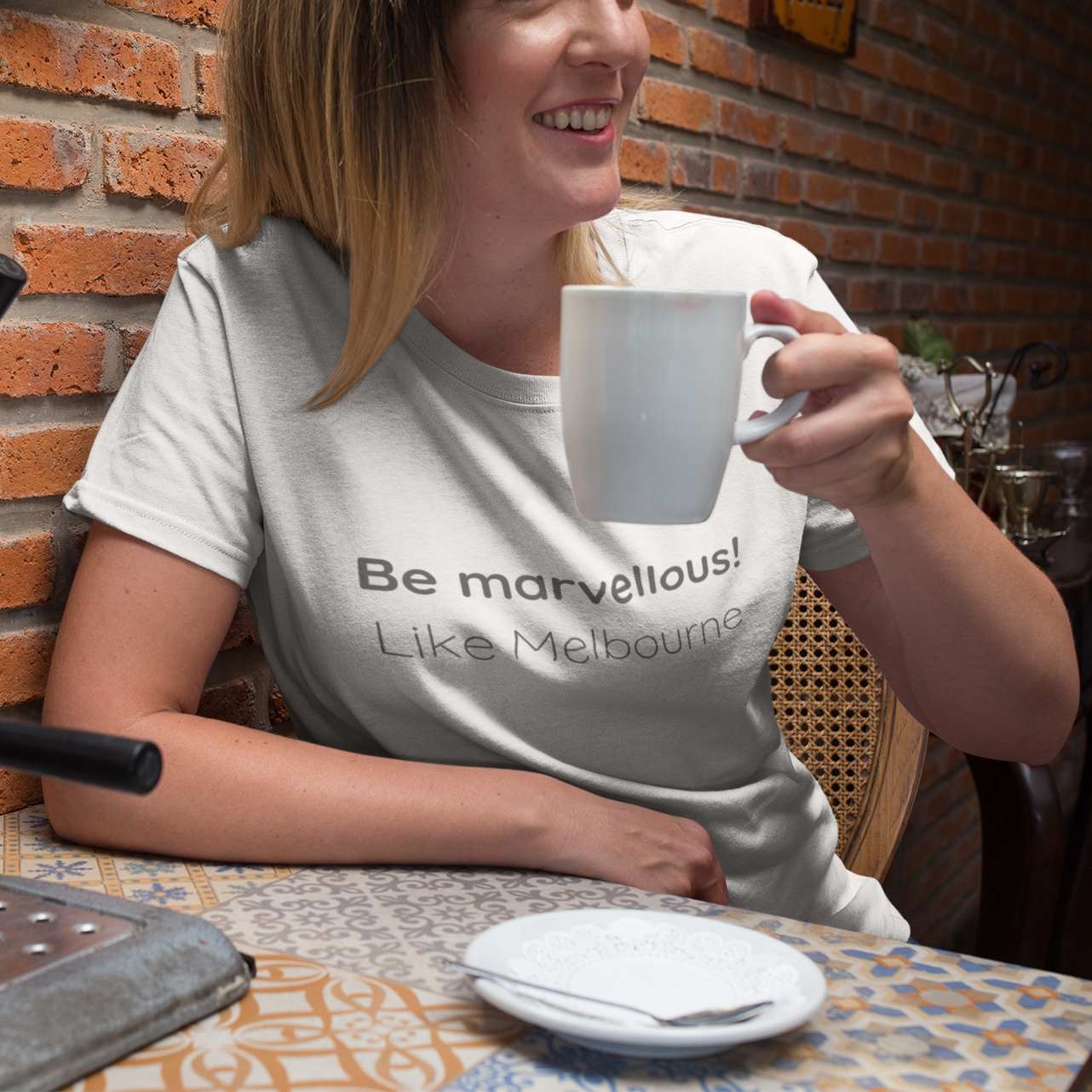 Be marvellous, like Melbourne women's T-shirt