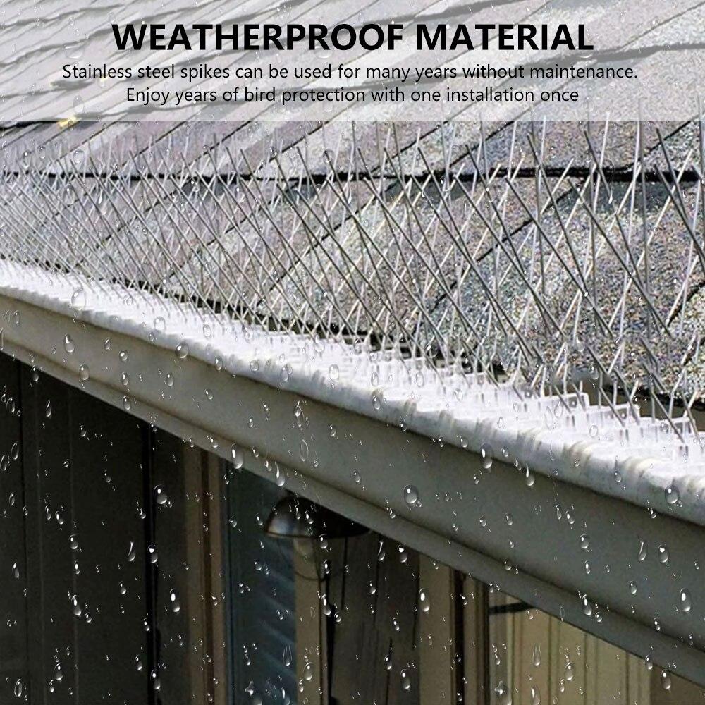 Pigeon Bird Spikes 12pcs Birds Off Pest Control Fence Thorns