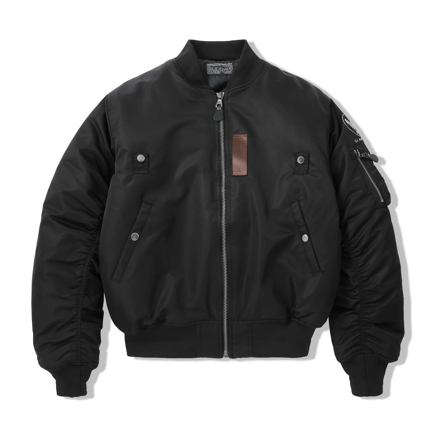 Vintage US Air Force Pilot Jacket Nylon Padded Bomber Flight Outwear