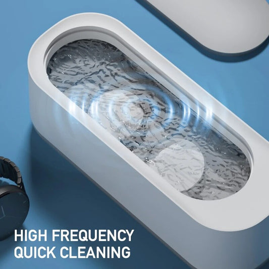 Jewelry Cleaner High-Frequency Ultrasonic Cleaning Device For Sunglasses, Rings, Watches, Dentures, Glasses, Necklaces