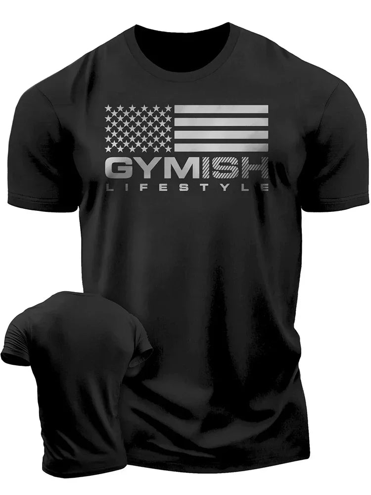 3D Printed Workout Funny Gym Muscle T-Shirt