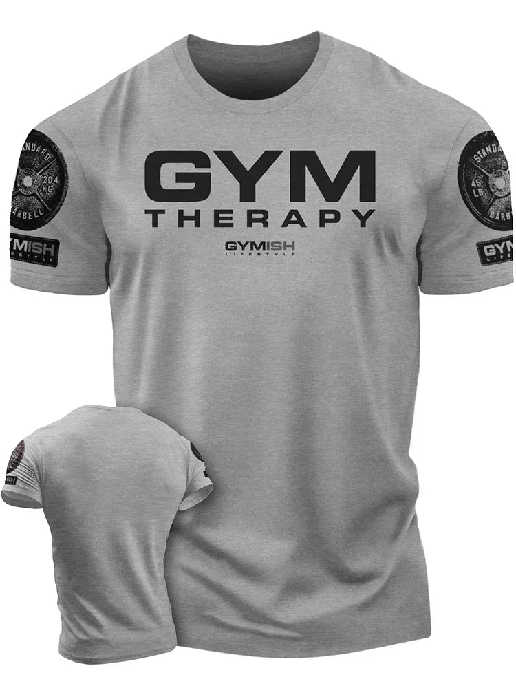 3D Printed Workout Funny Gym Muscle T-Shirt