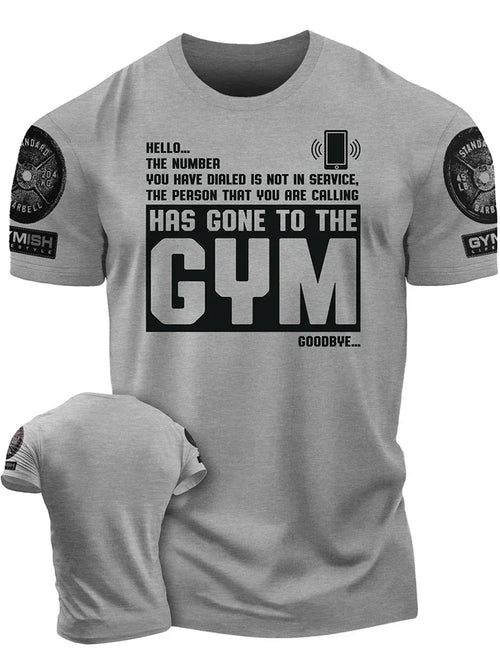 3D Printed Workout Funny Gym Muscle T-Shirt