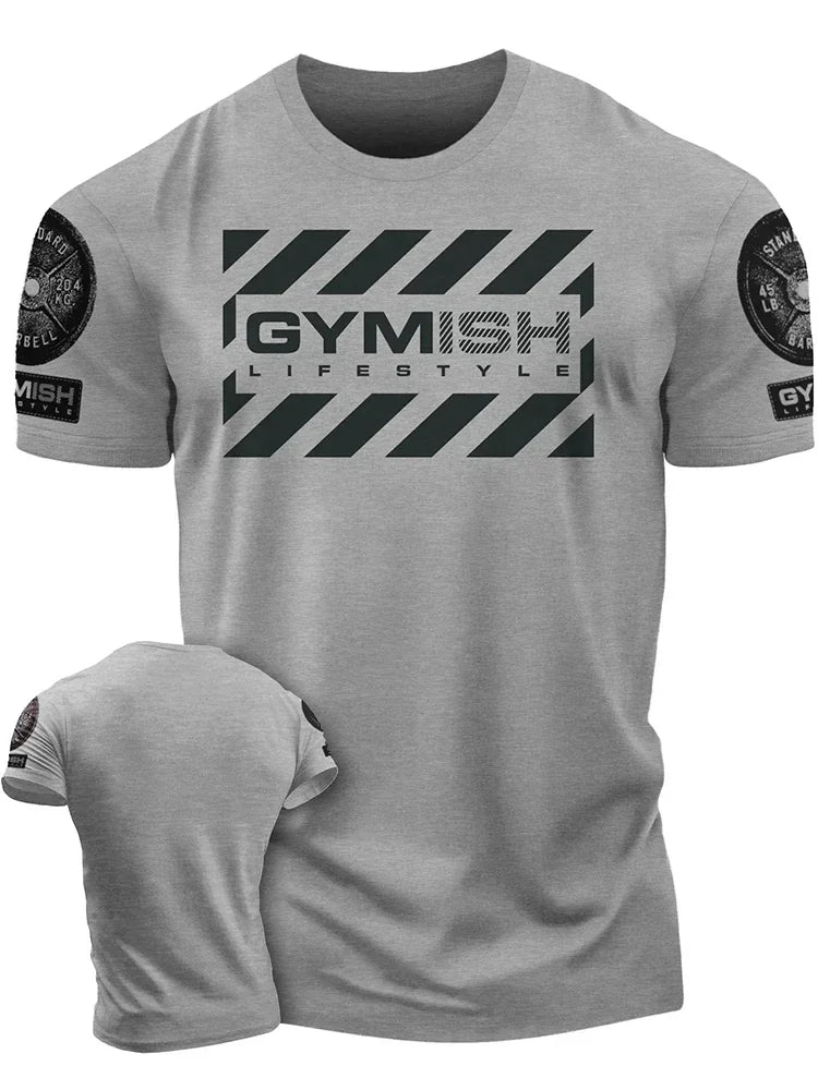 3D Printed Workout Funny Gym Muscle T-Shirt