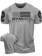 3D Printed Workout Funny Gym Muscle T-Shirt
