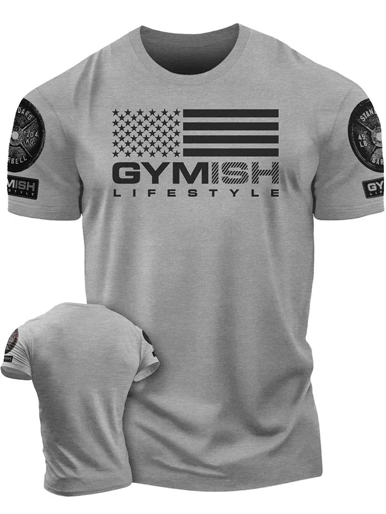 3D Printed Workout Funny Gym Muscle T-Shirt