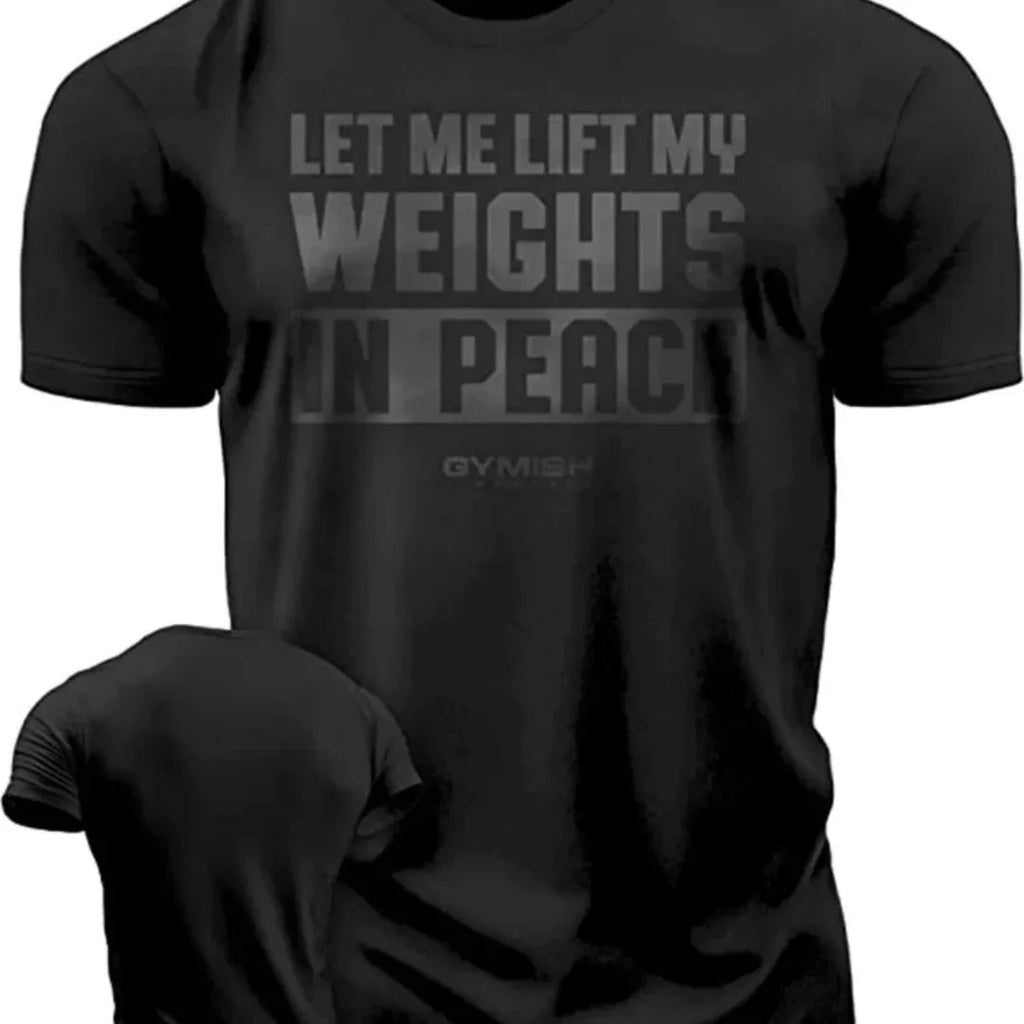 3D Printed Workout Funny Gym Muscle T-Shirt