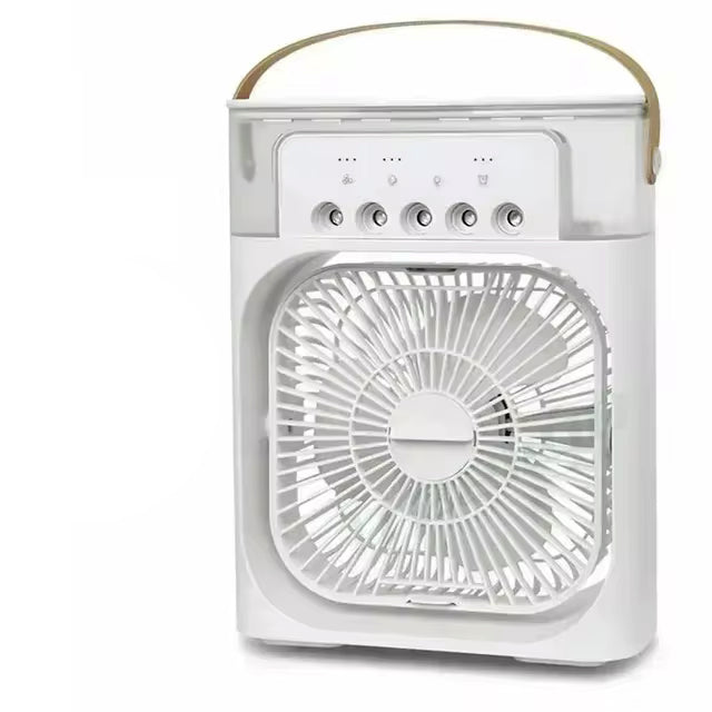 Cooling Fan 3-in-1 Air Conditioner Desktop Mist USB Water Summer HydroCooler
