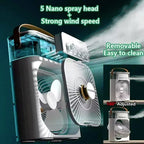 Cooling Fan 3-in-1 Air Conditioner Desktop Mist USB Water Summer HydroCooler