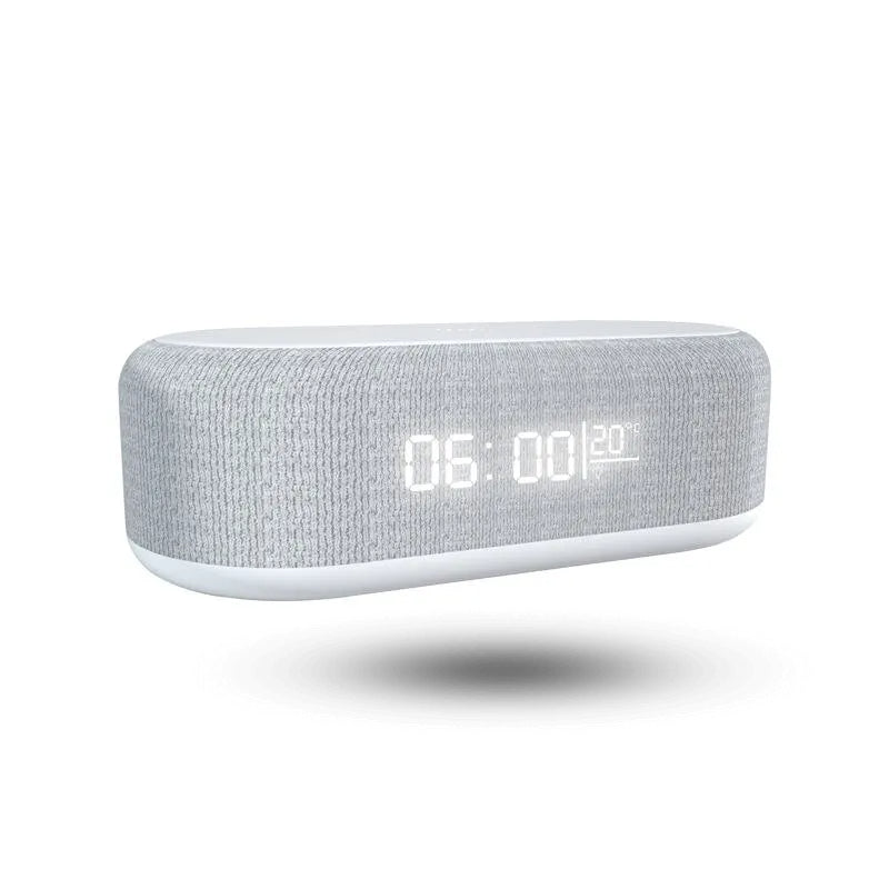 4-in-1 Wireless Phone Charger And Alarm Clock LED Temperature 15W Charging Dock