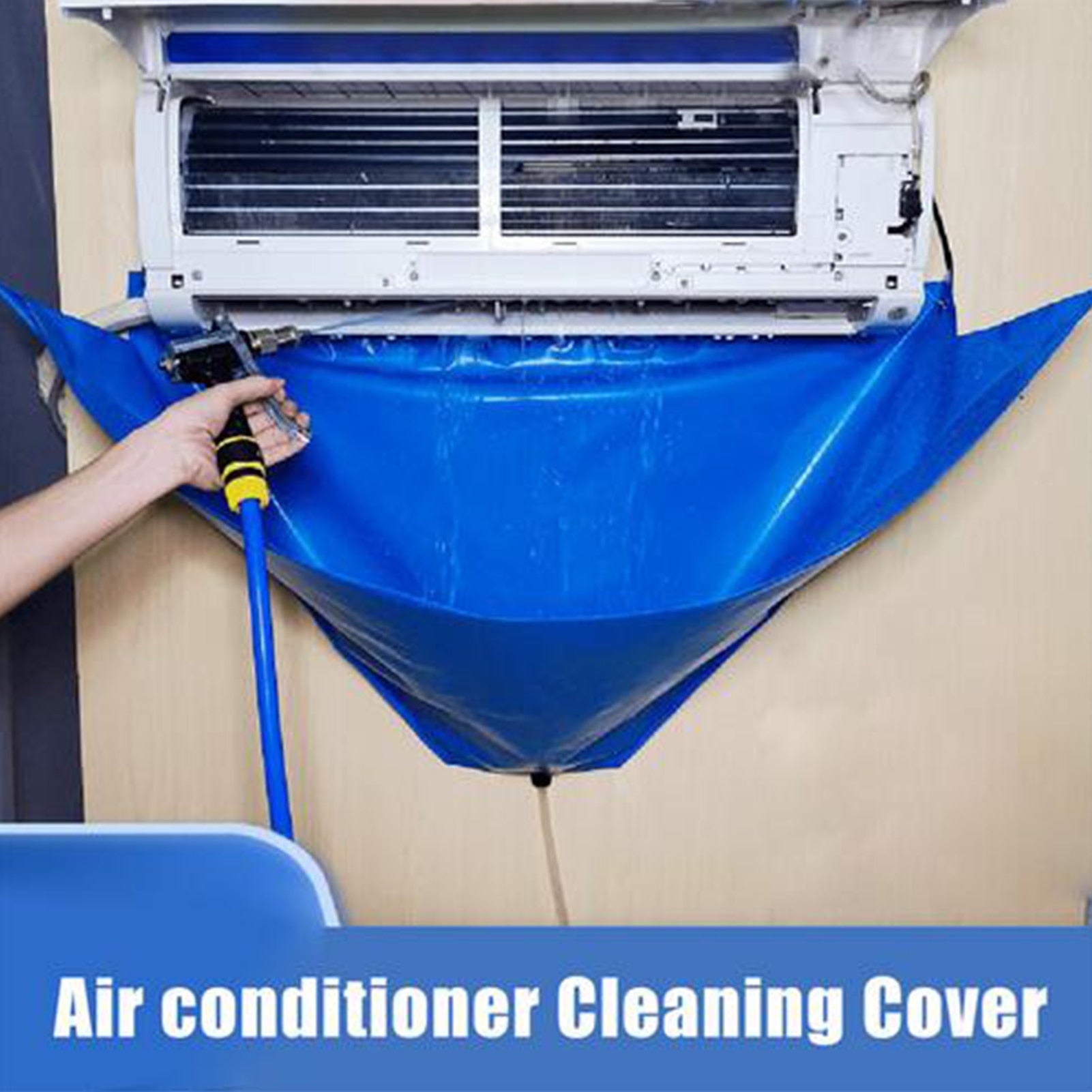 Air Conditioner Cleaning Kit 12pcs Dust Grime Black Mould Removal