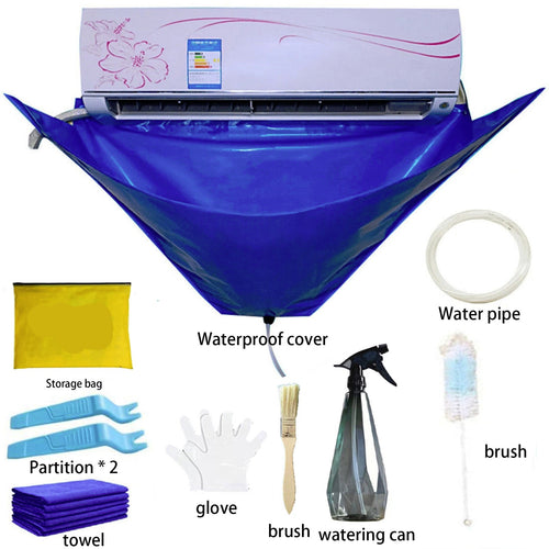 Air Conditioner Cleaning Kit 12pcs Black Mould Removal