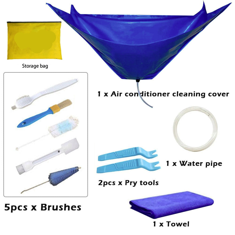 Air Con Cleaning Kit 12pcs How To Clean Air Conditioner Black Mould Removal-Keep Melbourne Marvellous Official Store
