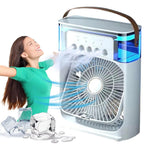 Cooling Fan 3-in-1 Air Conditioner Desktop Mist USB Water Summer HydroCooler