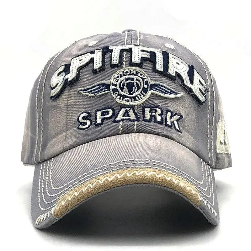 Vintage Baseball Cap Trucker Country American Spitfire Pilot Hat