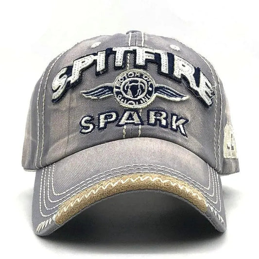 Vintage Baseball Cap Trucker Country American Spitfire Pilot Hat-Keep Melbourne Marvellous Official Store