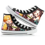 Anime Demon Slayer Canvas High Top Skater Manga Sneakers