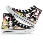 Anime Demon Slayer Canvas High Top Skater Manga Sneakers