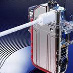 Arc Lighter With Torch Flashlight USB Rechargeable Outdoors Fire Starter Waterproof Windproof