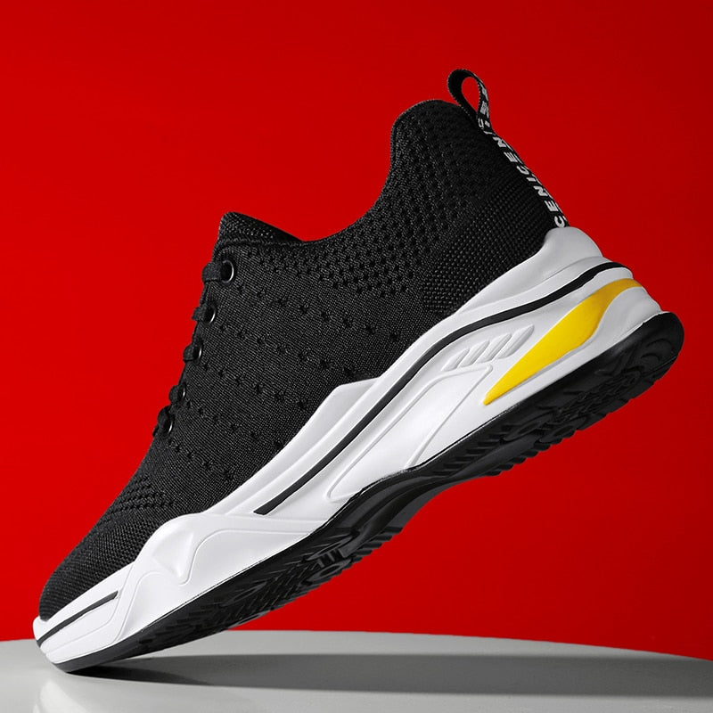 Elevator AirMesh Sneakers Tall Platform Shoes - Instantly Boost Height 8cm