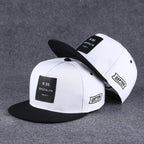 Hip Hop Embroidered Flat Brim Cap