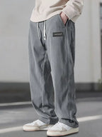 Baggy Corduroy Pants Retro Streetwear Loose Vintage Striped