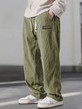 Baggy Corduroy Pants Retro Streetwear Loose Vintage Striped