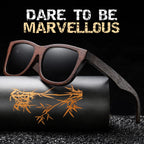 Bamboo Sunglasses Handmade Natural Eco-Friendly Wood Frame
