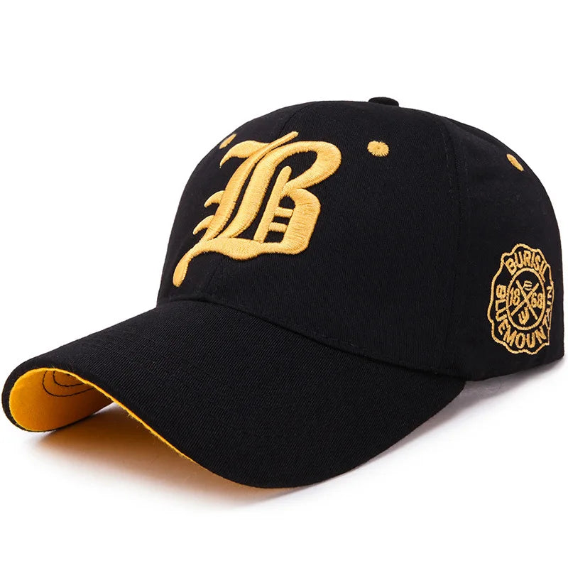 Baseball Cap Embroidered Cap Ivy League-Style Streetwear