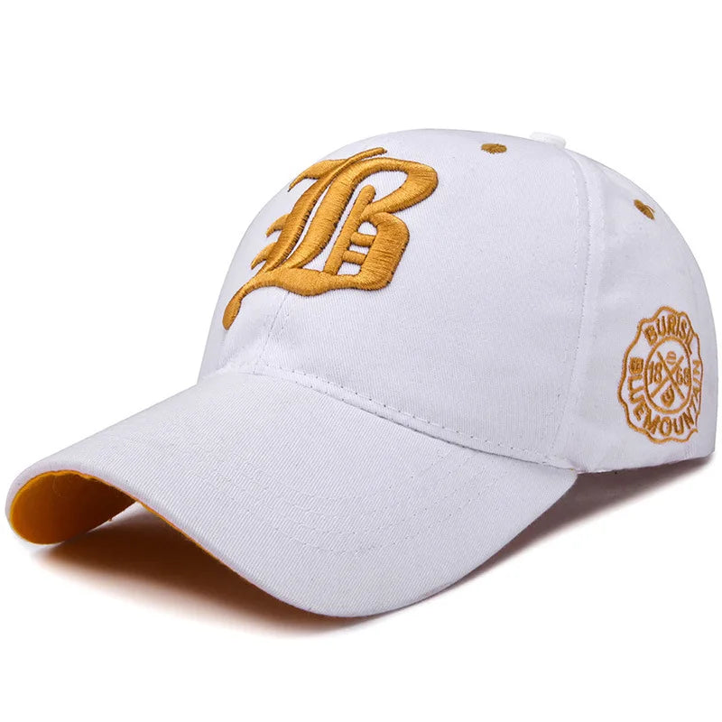 Baseball Cap Embroidered Cap Ivy League-Style Streetwear