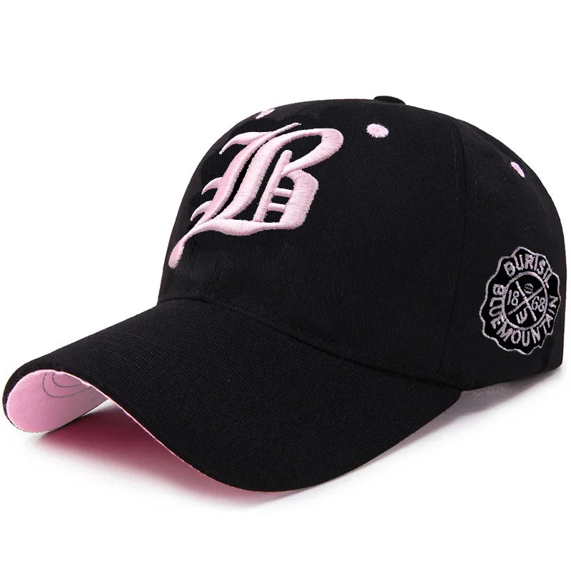 Baseball Cap Embroidered Cap Ivy League-Style Streetwear