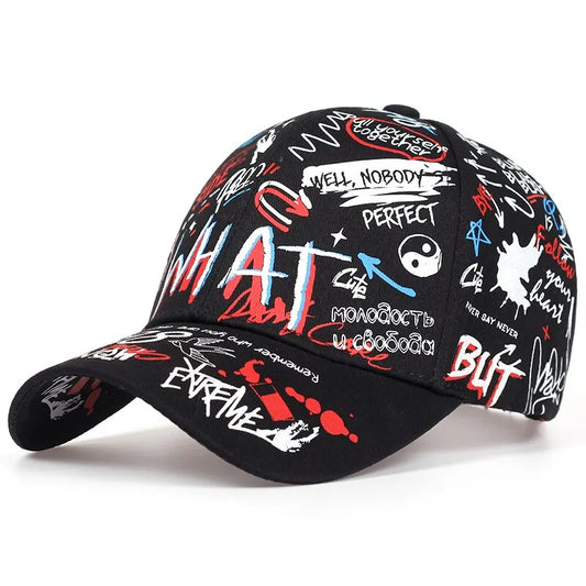 Baseball Cap Graffiti Hipster Streetwear Unisex Snapback Hats-Keep Melbourne Marvellous Official Store