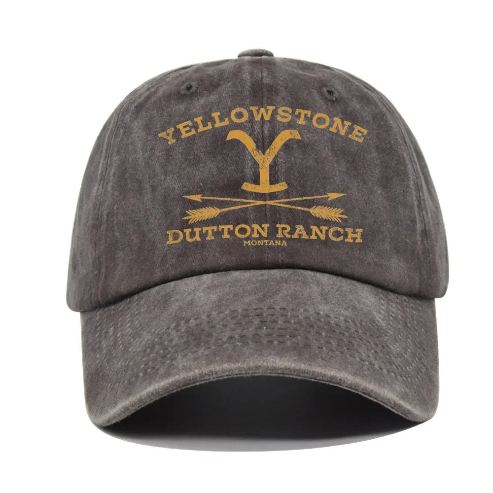 Baseball Cap Yellowstone Ranch Country Music Farmer Rancher Hat
