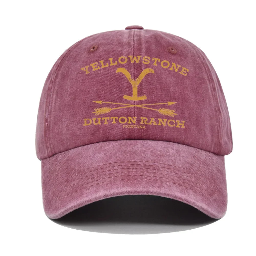 Baseball Cap Yellowstone Ranch Country Music Farmer Rancher Hat