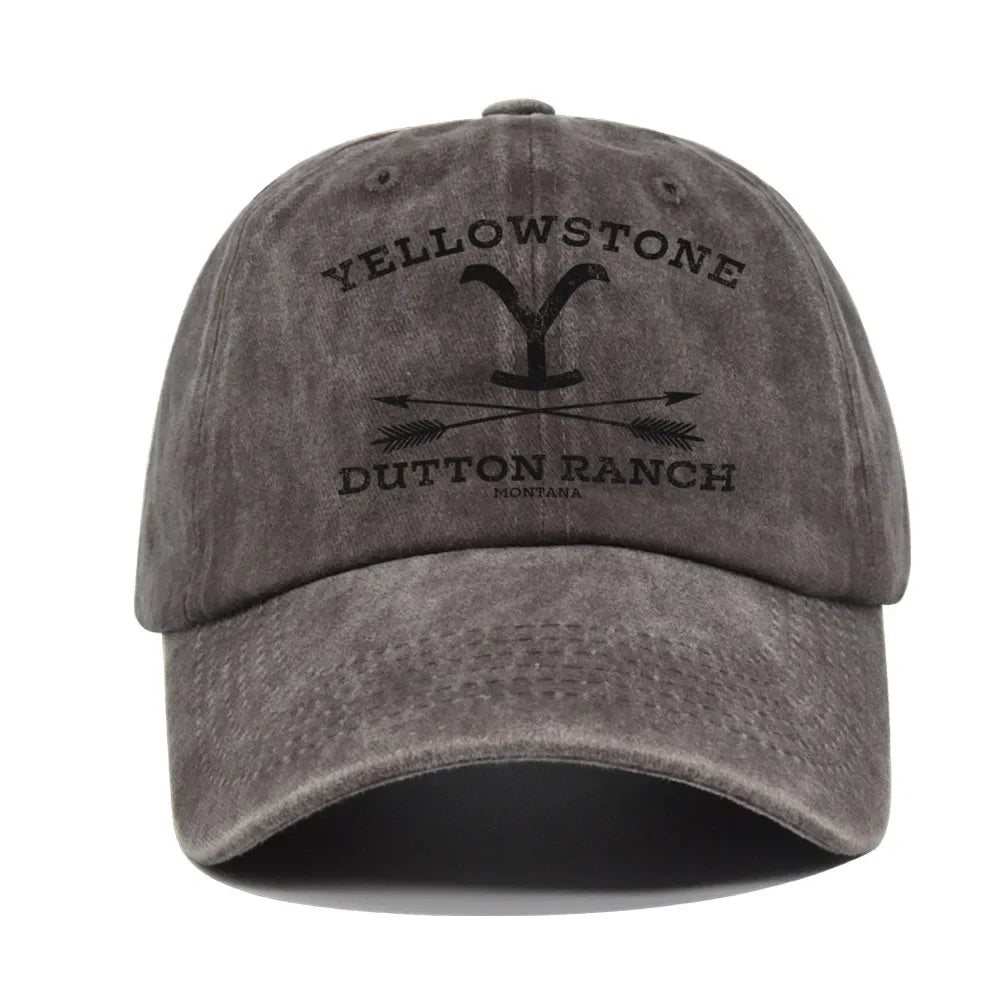 Baseball Cap Yellowstone Ranch Country Music Farmer Rancher Hat