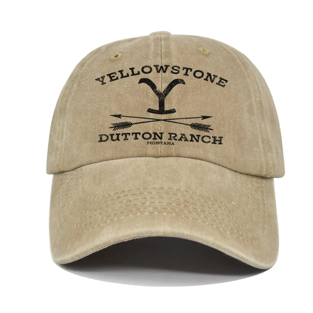 Baseball Cap Yellowstone Ranch Country Music Farmer Rancher Hat