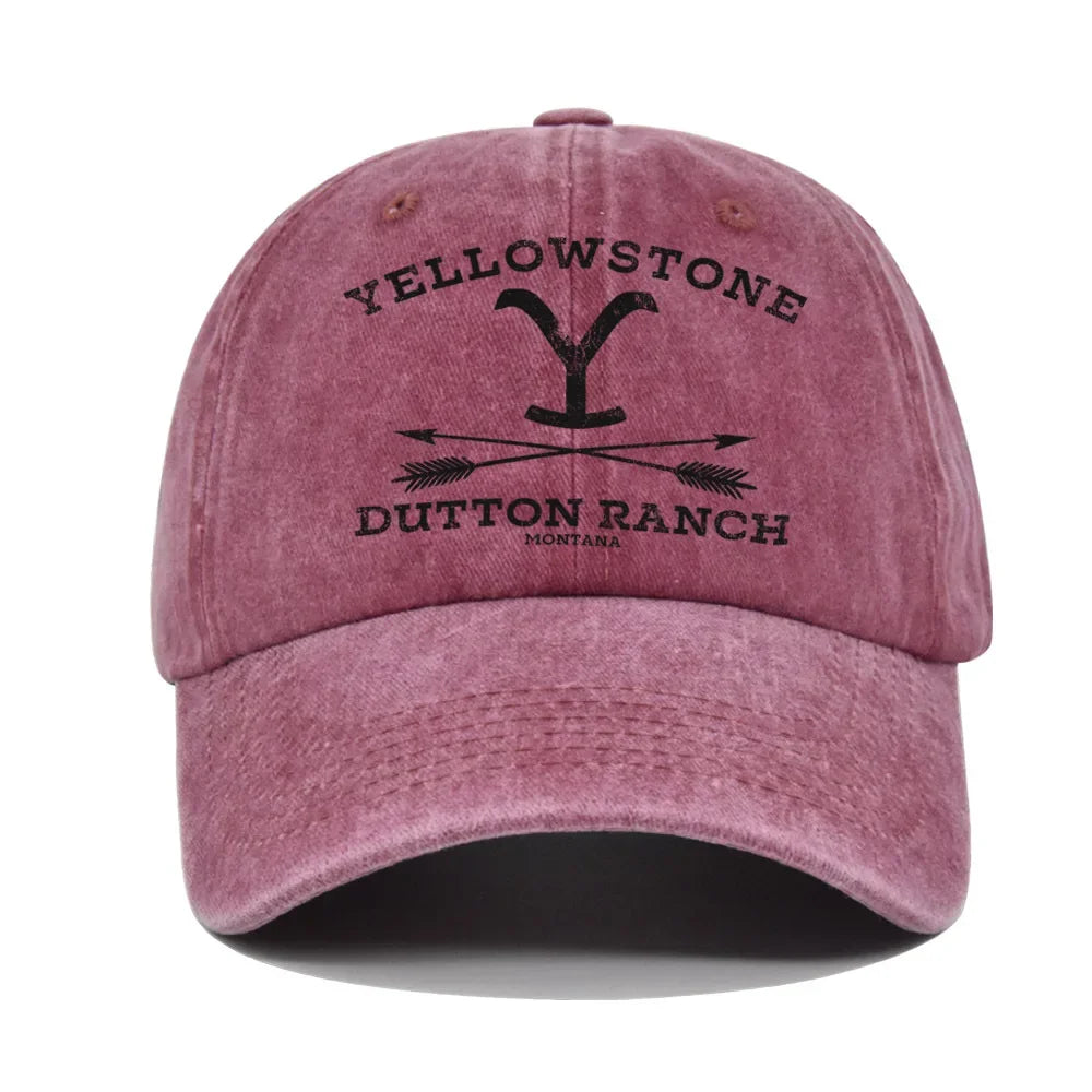 Baseball Cap Yellowstone Ranch Country Music Farmer Rancher Hat